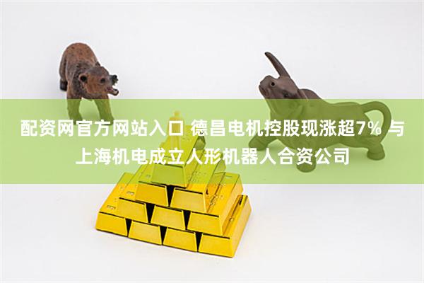 配资网官方网站入口 德昌电机控股现涨超7% 与上海机电成立人形机器人合资公司